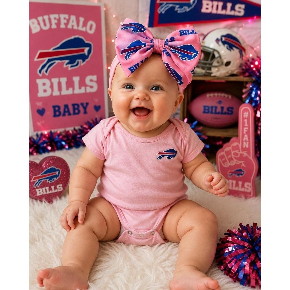 NFL Pink Baby Romper /Shirt (Sz 0-3 Mon)